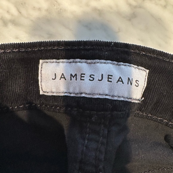 James Jeans Brand new black skiny corderoy pants size 26 us - Picture 4 of 5